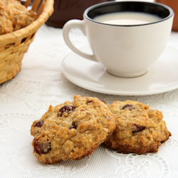cherry pecan oatmeal cookies