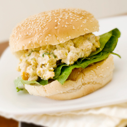 chickpea salad sandwich