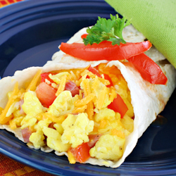 egg cheese burritos fresh pico