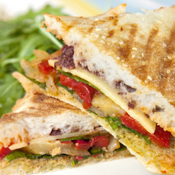 fancy ham cheese focaccia