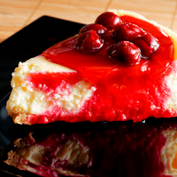 frozen cherry vanilla pie