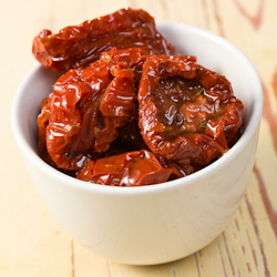 homemade sun dried tomatoes