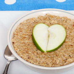 lemon oatmeal apples yogurt