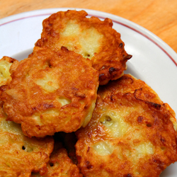 savory sweet potato pancakes