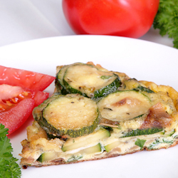 summer squash frittata