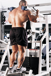calf weight lifting