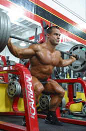 weight training squats