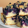 berry blue breakfast cake