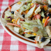 chopped barbeque chicken ranch salad