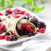 fruit filled crepes