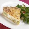 goat cheese souffle mixed greens