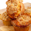 orange berry muffins almond streusel