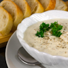 skinny clam chowder