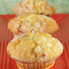 sugared cran orange muffins