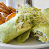 tuna salad spinach wraps