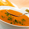 zesty roasted red pepper soup