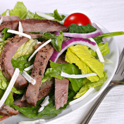 asian lime roast beef salad