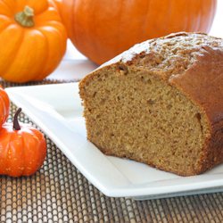 autumn pumpkin bread