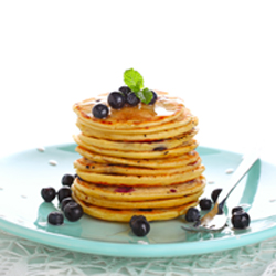 blueberry pancakes