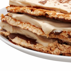 butterfinger meringue sandwich