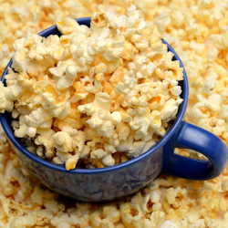cayenne parmesan popcorn