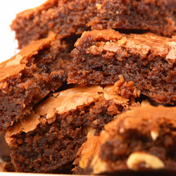 chocolate hazel brownies