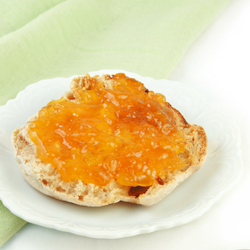 cinnamon apricot english muffins