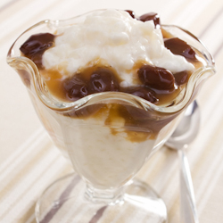 cinnamon cherry rice pudding