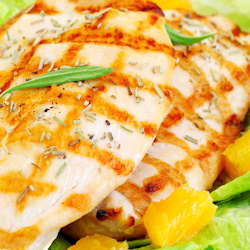 citrus turkey mixed greens