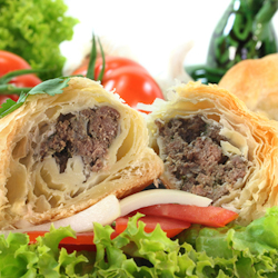 creamy beef rolls