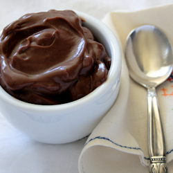 decadent chocolate pudding