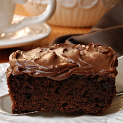 double chocolate cake