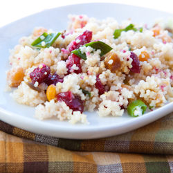 dried fruit chickpea salad