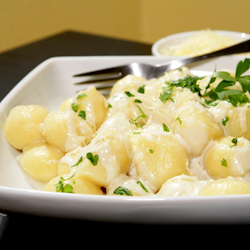 easy cheesy gnocchi