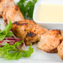 greek chicken skewers