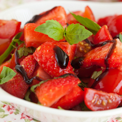 honey lemon strawberries