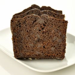 iced chocolate loaf cakes