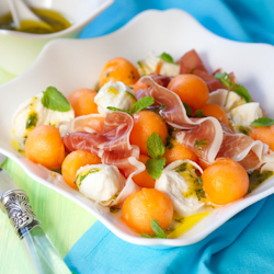 italian melon salad
