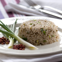 lentil pilaf cucumber yogurt