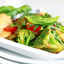 quick italian vegetable salad