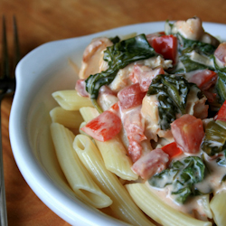 red pepper tuna noodle salad