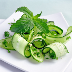 simple cucumber salad