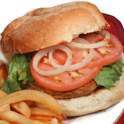 simple mushroom turkey burgers