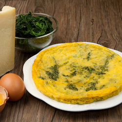 spanakopita omelette