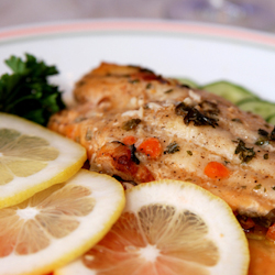 spiced brown sugar tilapia