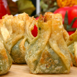 spinach cheese bundles