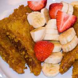 strawberry banana french toastwiches