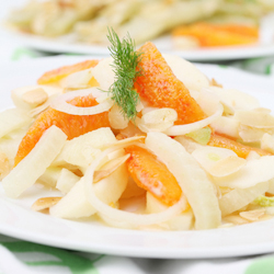 sweet fennel salad