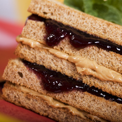 toasted peanut butter jelly