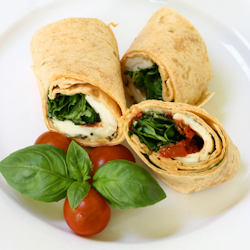 tortilla pizza roll